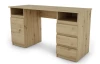 Písací stôl so 3 zásuvkami Carlos, dub artisan