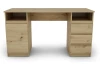 Písací stôl so 3 zásuvkami Carlos, dub artisan