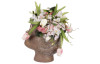 Kvetináč Ľudská hlava, betón