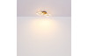 Stropné LED osvetlenie Kerry 46 cm, kov/drevo