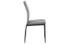 Jedálenská stolička Mette, stredne šedá látka