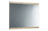Zrkadlo na stenu Lime 102x76 cm, dub evoke
