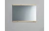 Zrkadlo na stenu Lime 102x76 cm, dub evoke