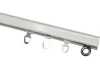 Záclonová koľajnička Deluxe 250 cm, komplet, biela