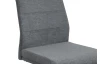 Jedálenská stolička Lutz, stredne šedá látka