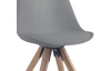 Jedálenská stolička Bojan, šedá