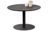 Okrúhly konferenčný stolík Ida, 60 cm, čierny jaseň