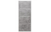 Botník Fulda, biely / šedý betón, výška 152 cm