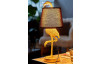 Stolná lampa Lola 42 cm, plameniak