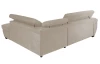 Rohová sedacia súprava Speedway, béžová látka, pravý roh