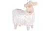Veľkonočna dekorácia Keramická biela ovca, mix 2 druhov
