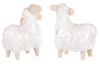 Veľkonočna dekorácia Keramická biela ovca, mix 2 druhov