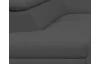 Rohová sedacia súprava Othello, tmavo šedá látka, ľavý roh