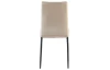 Jedálenská stolička Mette, béžová latté látka