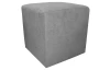 Taburet Bali, 40x40 cm, holubia šedá látka