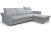 Rohová sedacia súprava Star, svetlo šedá látka
