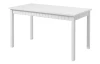 Jedálenský stôl Atik 135x90 cm, biely