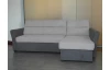 Sedacia súprava Livia, šedá tkanina, pravý roh