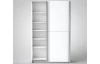 Šatníková skriňa Fast, biela