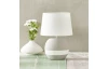 Stolová lampa Creto 33 cm, šedá/biela