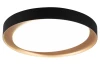 Stropné LED osvetlenie Zeta 48 cm, čierno-zlaté