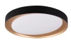 Stropné LED osvetlenie Zeta 48 cm, čierno-zlaté
