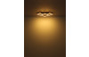 Stropné LED osvetlenie Beatrix 61 cm, kov/drevo