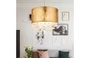 Luster Amy 40 cm, zlatý