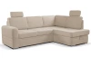 Rohová sedacia súprava Robin, pieskovo béžová látka, pravý roh