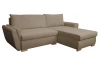 Rohová sedačka Helvetius, svetlo hnedá látka