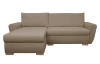 Rohová sedačka Helvetius, svetlo hnedá látka