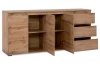 Široká komoda so zásuvkami Image 179 cm, medový dub