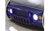 Detská pretekárska posteľ Energy 90x200 cm, modré auto s osvetlením