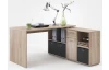 Písací stôl s regálom Lex, dub sonoma