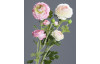 Umelá kvetina Iskerník, krémovo-ružová