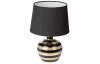Stolová lampa Celia 30 cm, čierna/zlatá