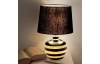 Stolová lampa Celia 30 cm, čierna/zlatá