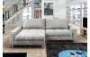 Rohová sedacia súprava Kevin, krémová látka, ľavý roh