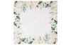 Obrus Biele ruže a hortenzie, 80x80 cm