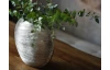 Váza Modern 36 cm, strieborná