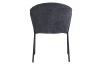 Jedálenská stolička Felicita, dymovo šedá štruktúrovaná látka