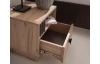 Nočný stolík Almo, dub estana/antracit