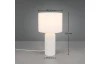 Stolná lampa Blair 36 cm, biela