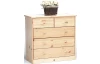 Komoda s 5 zásuvkami Mario, borovica
