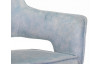 Jedálenská stolička Hudson, svetlo modrá látka
