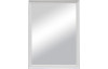 Nástenné zrkadlo Paulina 50x70 cm, biele
