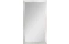 Nástenné zrkadlo Glamour 40x80 cm, biela štruktúra