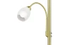 Stojacia lampa Gerry 180 cm, matná mosadz