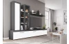 Obývacia stena Orion, antracit/biela