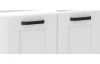 Dolná kuchynská skrinka Luna, 80 cm, biela